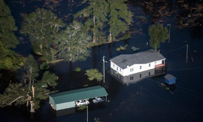 Drone Footage Shows Severe Flooding in South Carolina Days After Florence