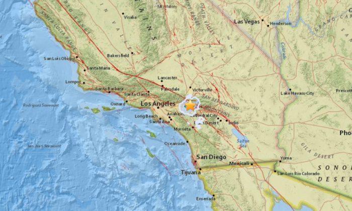 3.4-Magnitude Earthquake Hits San Bernardino, California: USGS