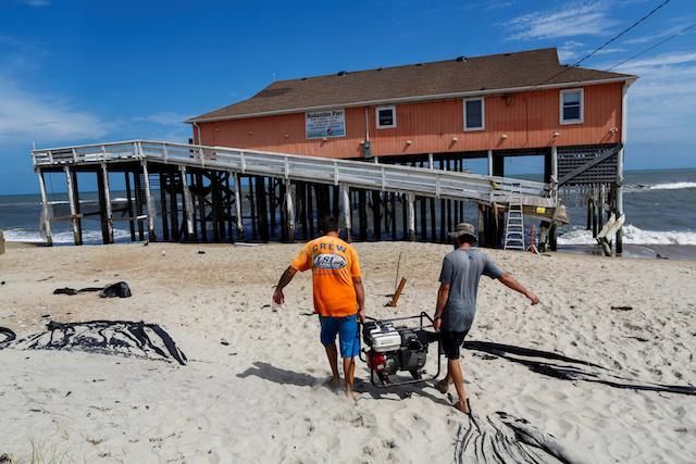 Hurricane Raises Questions About Rebuilding Along North Carolina’s Coast