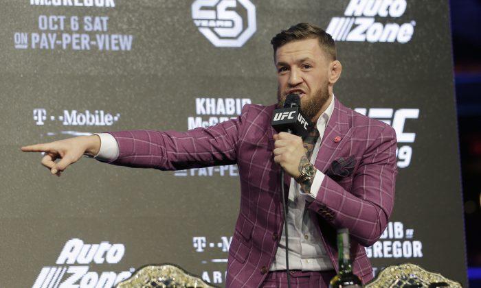 Conor McGregor Says He Was ‘In the Wrong’ for Punching Man at Irish Pub