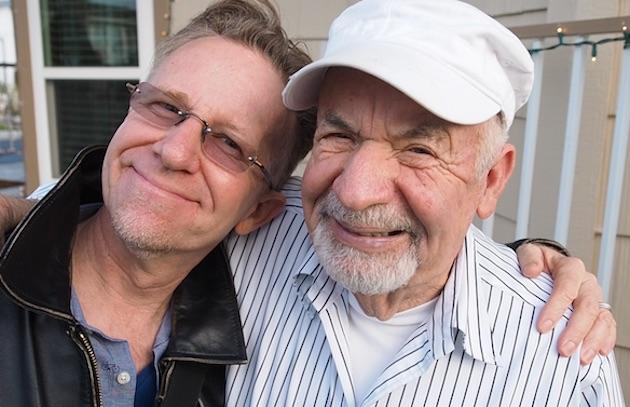 Jack reunited with his father, Jack L. Farrell. (Courtesy of Bradley Berman)