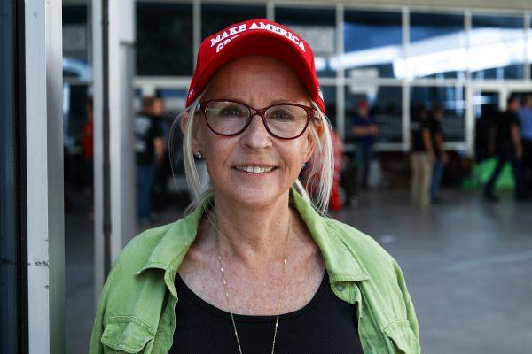 Sonja Pollon at President Donald Trump’s Make America Great Again rally in Las Vegas, Nev., Sept. 20, 2018. (Charlotte Cuthbertson/The Epoch Times)