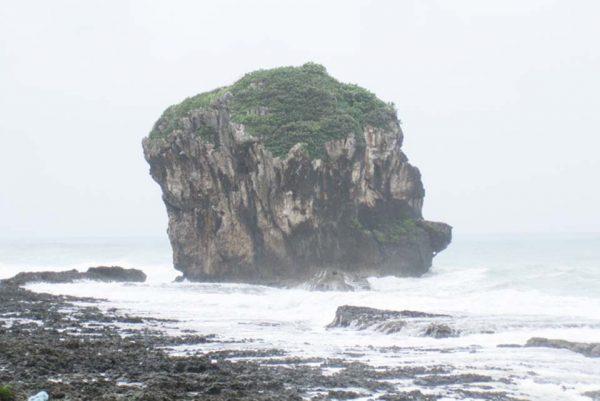 Thuanfan Rock in southern Taiwan.