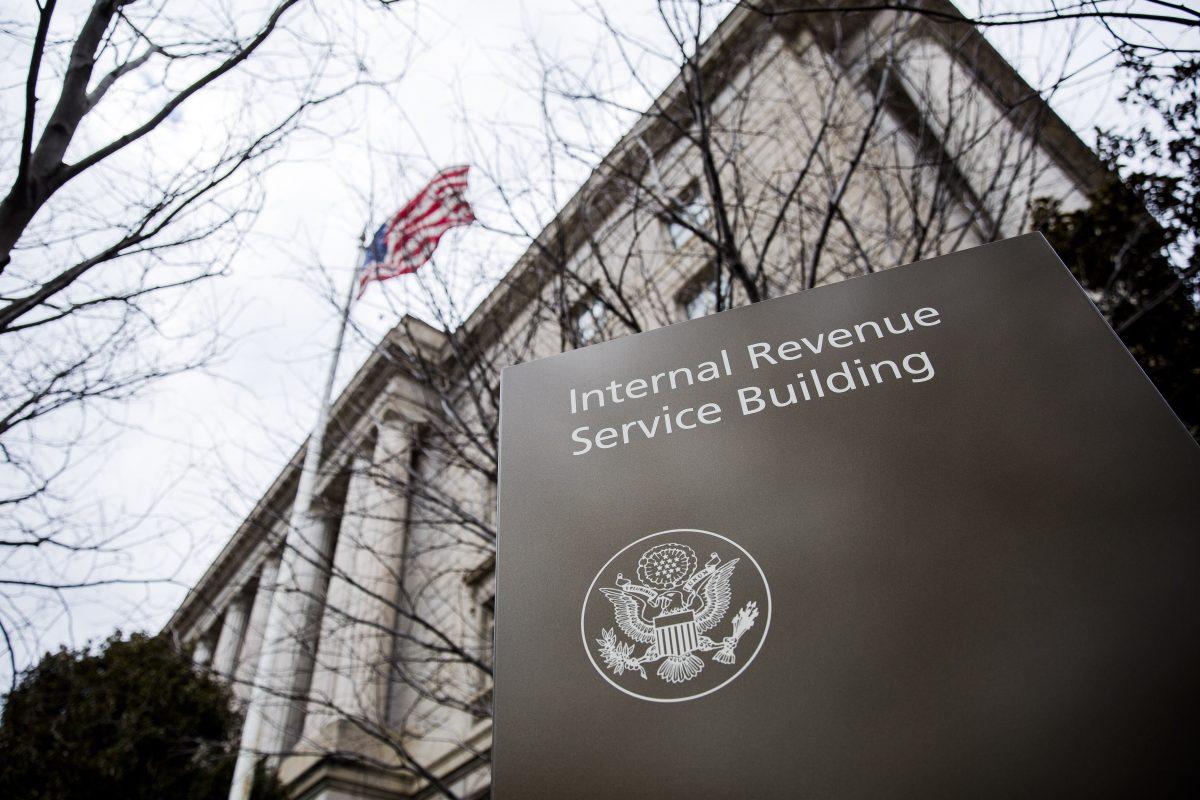 The Internal Revenue Service Headquarters (IRS) Building in Washington on March 8, 2018. (Samira Bouaou/The Epoch Times)