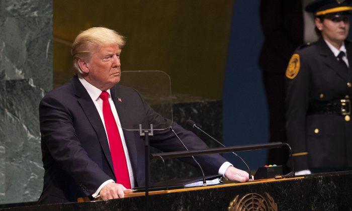 German Who Laughed at Trump at UN Won’t Comment on President’s Warning Coming True