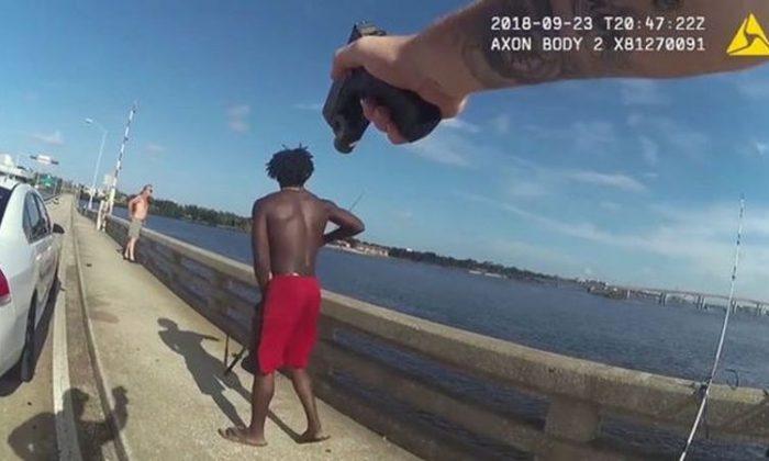 Video: Man Throws Another Man Off Florida Bridge, Officer Then Pulls His Gun