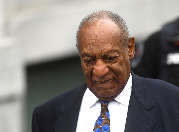 Bill Cosby departs the Montgomery County Courthouse on the first day of sentencing in his sexual assault trial in Norristown, Pennsylvania, Sept. 24, 2018. (Mark Makela/Getty Images)