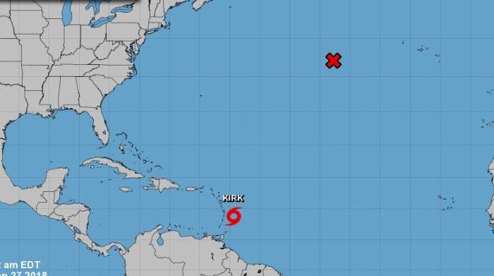 Tropical Storm Kirk: Warnings Issued for Caribbean Islands