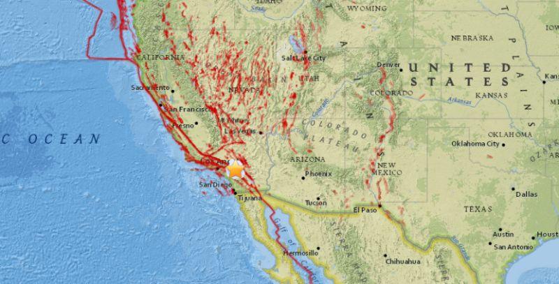 A 3.6 magnitude earthquake struck Riverside County, Calif., according to the U.S. Geological Survey (USGS) on Sept. 30. (USGS)