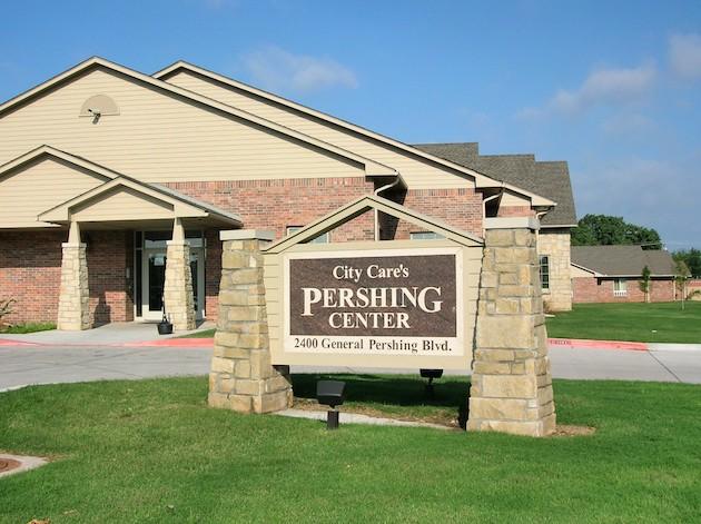 The Pershing Center, established by Larry Bross from City Care in 2003. (Courtesy of Leann Davis)