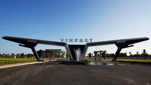 Vinfast factory is seen in Hai Phong city, Vietnam, on Sept. 25, 2018. (Kham/Reuters)