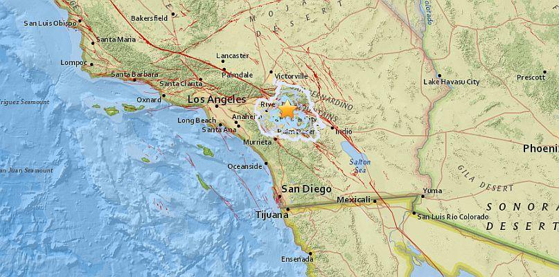 The U.S. Geological Survey (USGS) said that 3.5 magnitude earthquake struck near Calimesa in Yucaipa, California, on Oct. 1. (USGS)