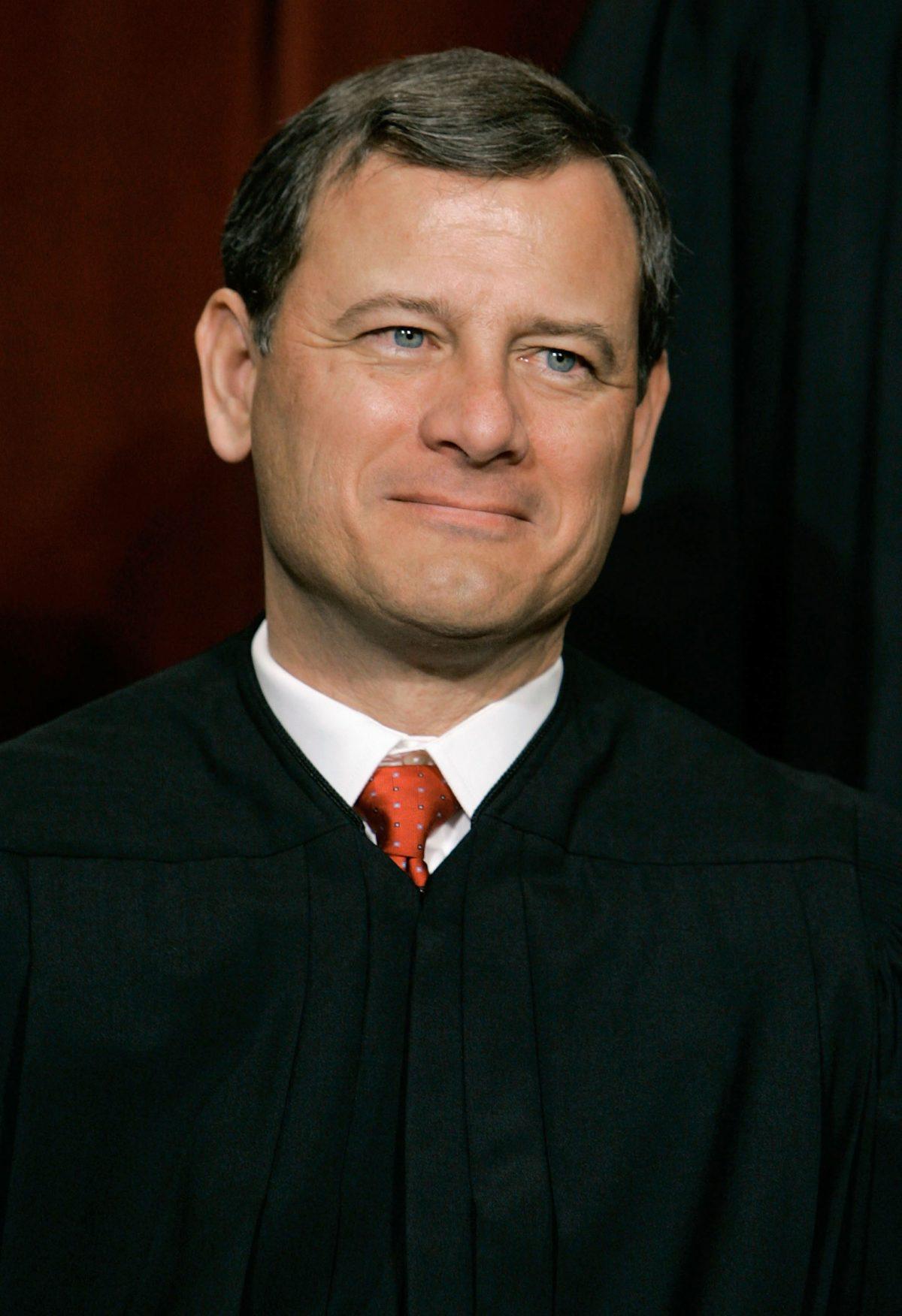 Chief Justice John G. Roberts in Washington on Oct. 31, 2005. (Mark Wilson/Getty Images)