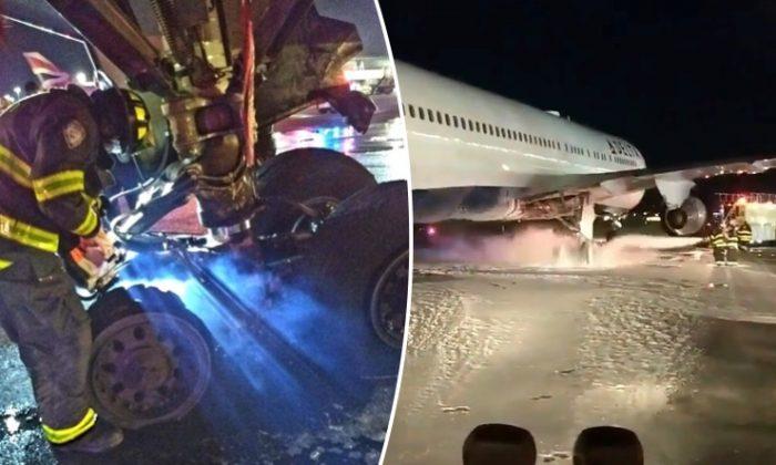 Flight Aborted at JFK After Fire Breaks Out in Landing Gear