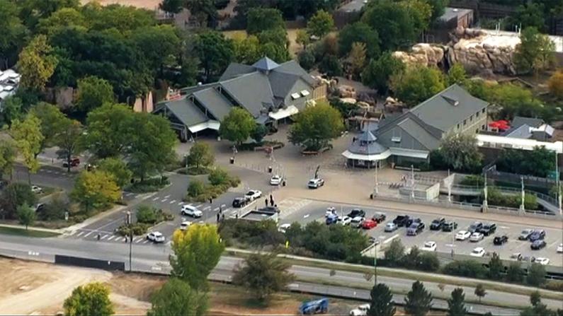 A threat of an airplane attack was phoned into the Denver Zoo, forcing the facility to be evacuated on Oct. 2, 2018. (Screenshot/Fox)