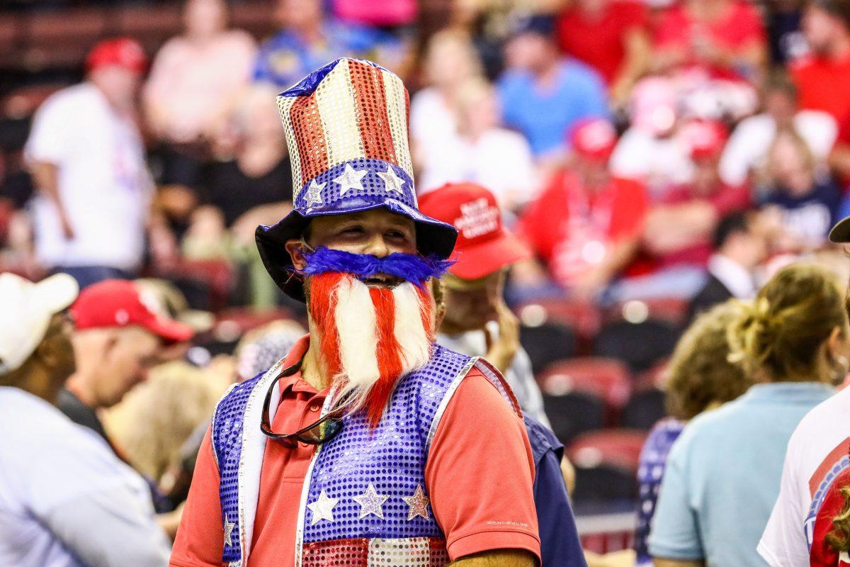 Attendees at a Make America Great Again rally in Southaven, Miss., on Oct. 2, 2018. (Charlotte Cuthbertson/The Epoch Times)