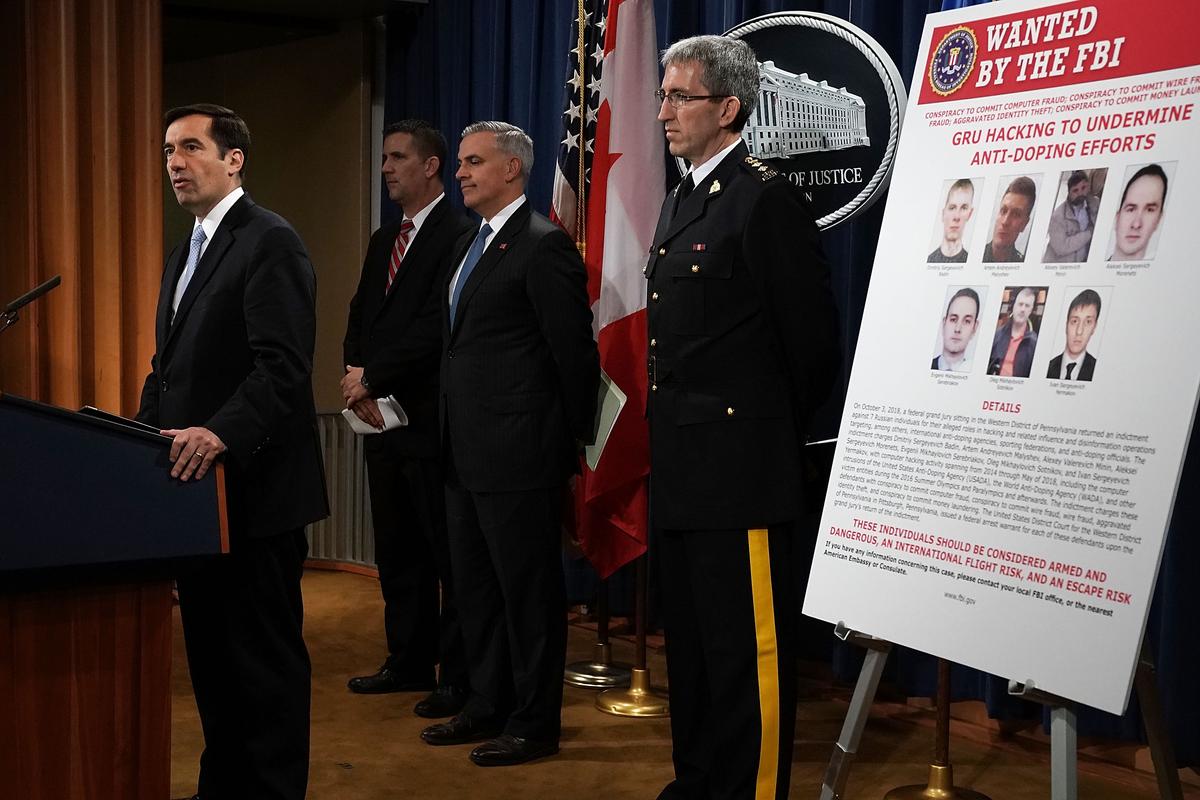 Seven Russians Indicted for Hacking Nuclear-Power Company, Anti-Doping Agencies