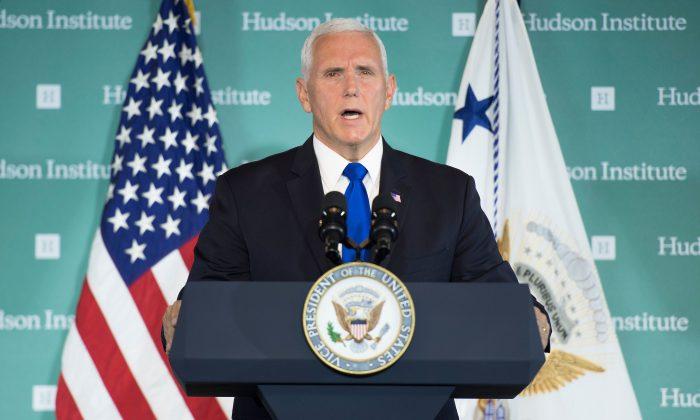Vice President Pence’s Speech Riles Some, in China and Beyond