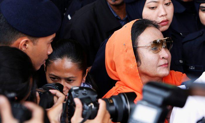 Wife of Malaysian Ex-PM Najib Charged With Money Laundering