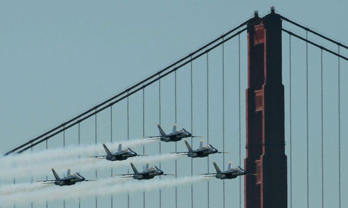 SF Prepares for Blue Angels as Fleet Week Gets Underway
