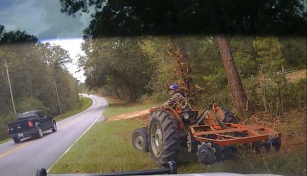 Charles Nicholas McNeil was riding a tractor when he was pulled over on Sept. 28, 2018, in Washington County, Fla. (Washington County Sheriff’s Office)