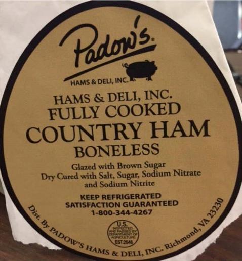 Ham product recalled by the USDA on Oct. 4, 2018. (USDA/FSIS)