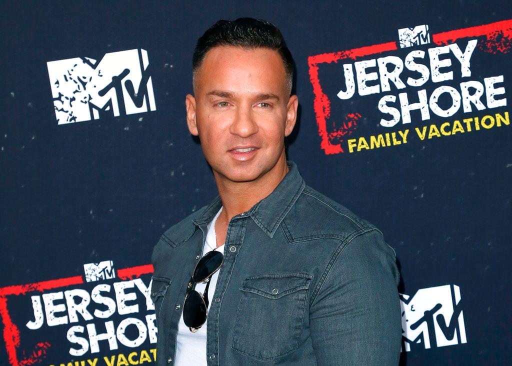 Mike "The Situation" Sorrentino arrives at the "Jersey Shore Family Vacation" premiere in Los Angeles on March 29, 2018. (Willy Sanjuan/Invision/AP)