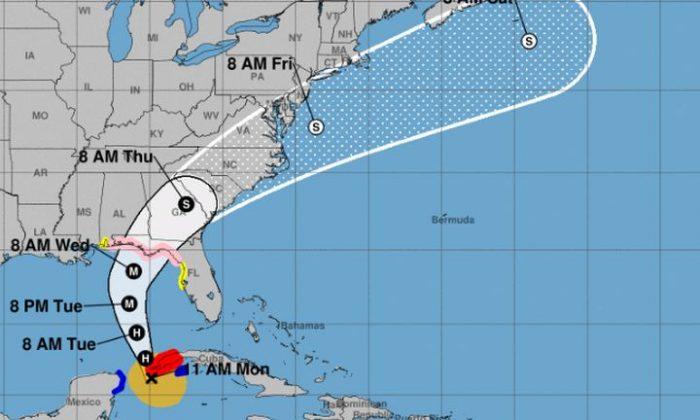 Hurricane Michael Forms: Now a Category 1 Storm