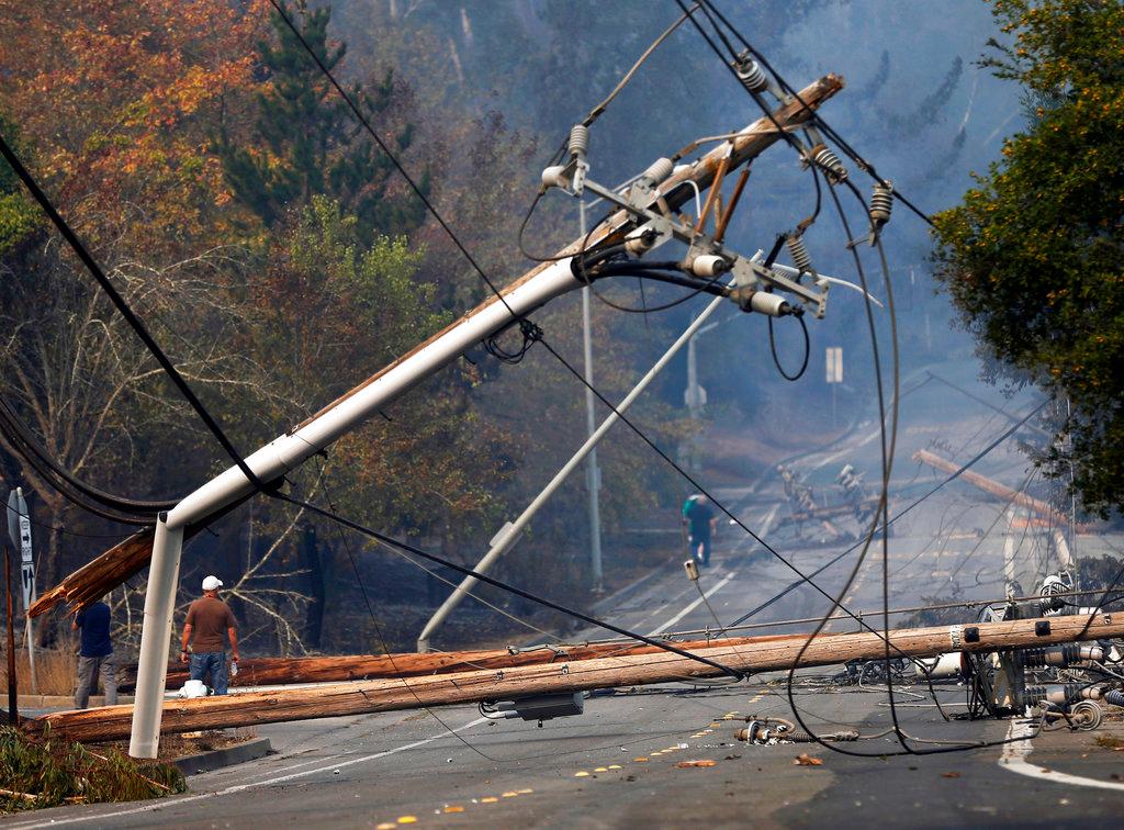 Officials: Power Lines Ignited Fatal Blaze in California