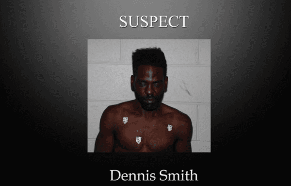 35-year-old Dennis Smith was booked for resisting arrest. (Screenshot/LAPD)