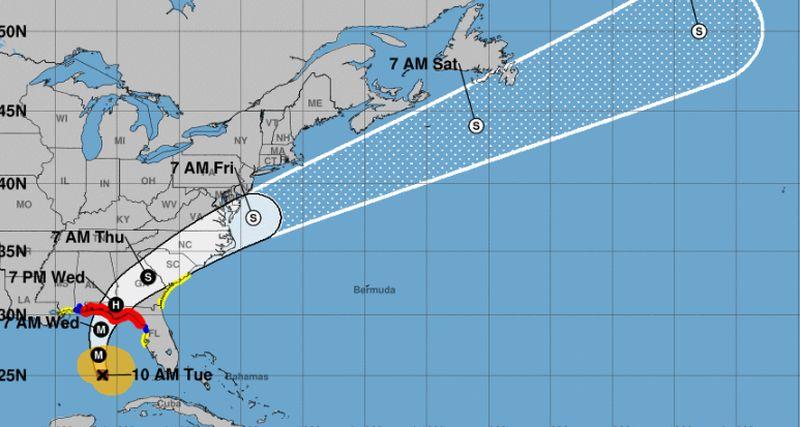 Hurricane Michael is continuing to strengthen, according to the U.S. National Hurricane Center’s (NHC) latest 11 a.m. update on Oct. 9. (NHC)