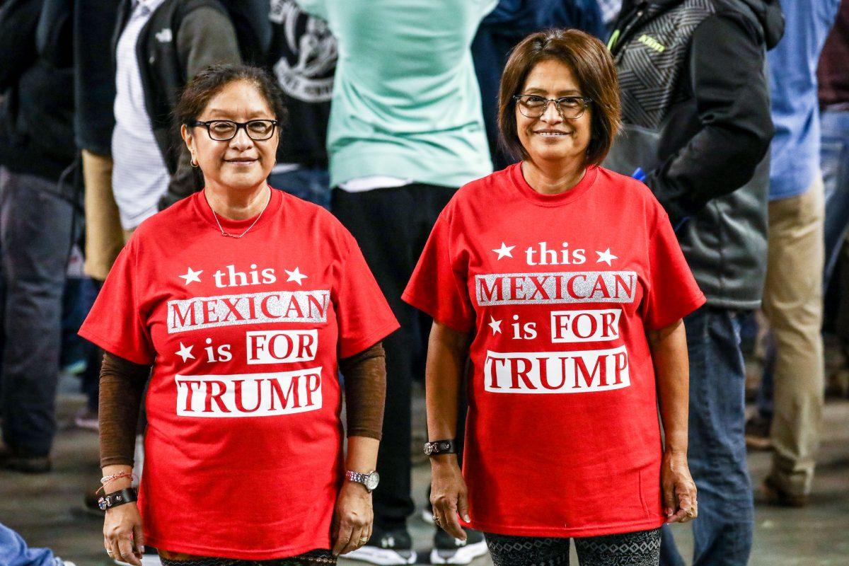 Attendees at a Make America Great Again rally in Council Bluffs, Iowa, on Oct. 9, 2018. (Charlotte Cuthbertson/The Epoch Times)
