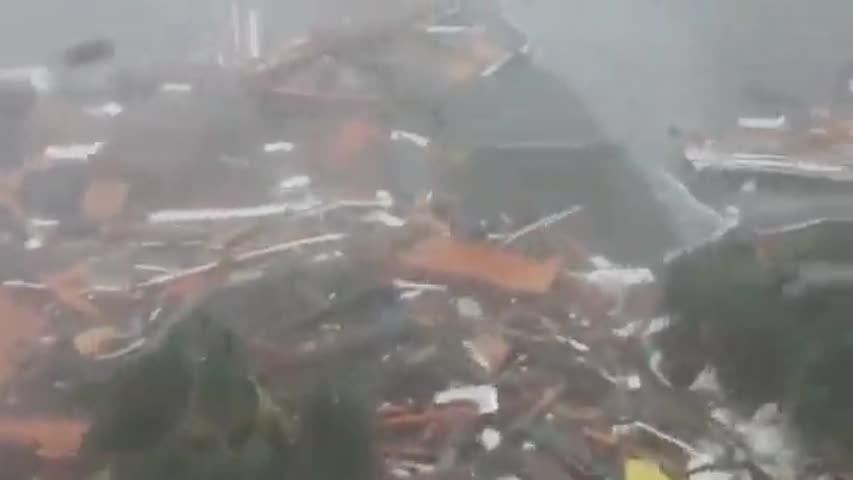 Hurricane Michael caused devastating effects in Mexico Beach, Florida. (CNN)
