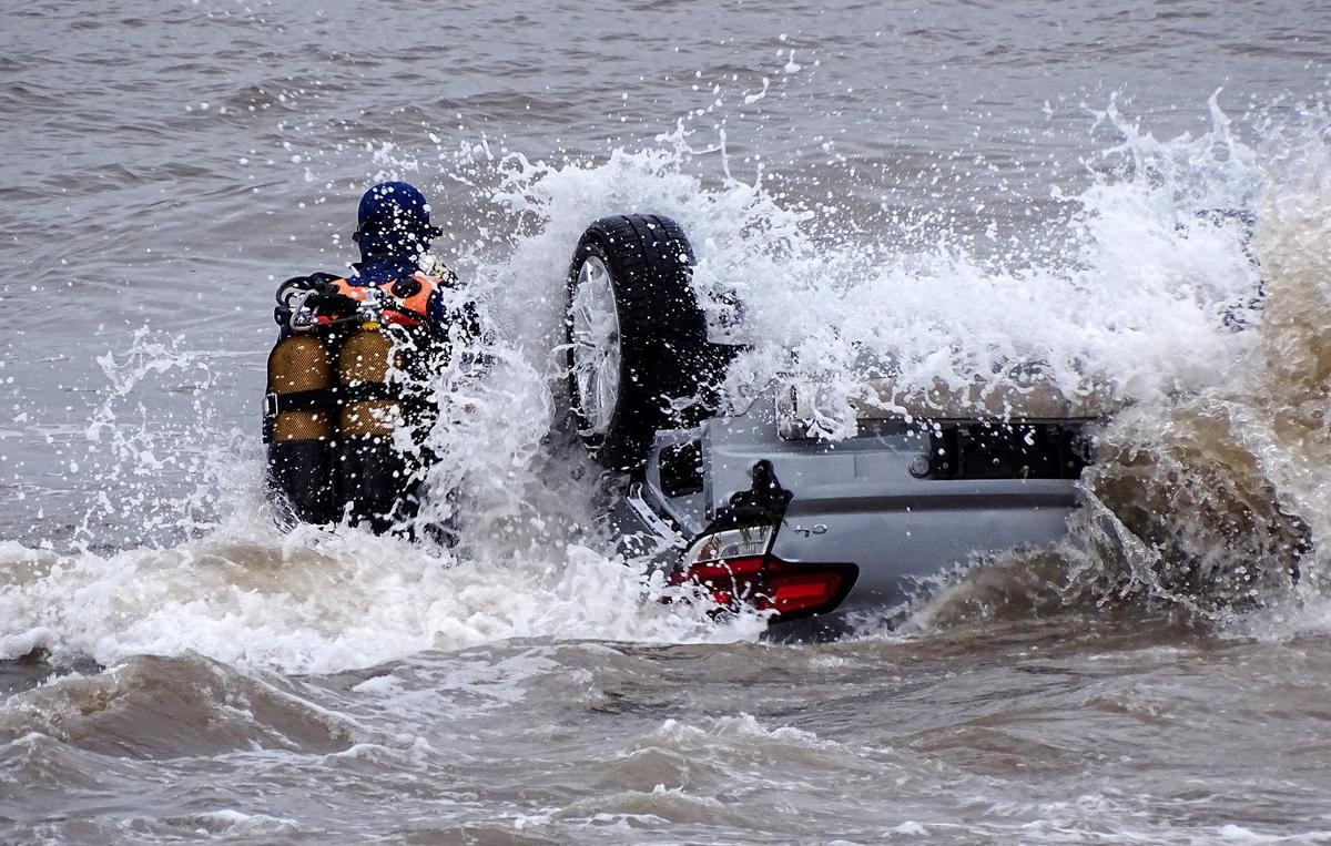 Two Dead in France After Flashfloods Wash Car Into Sea