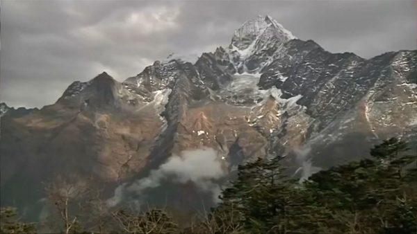 A Himalayan peak in western Nepal. (Photo via Reuters)