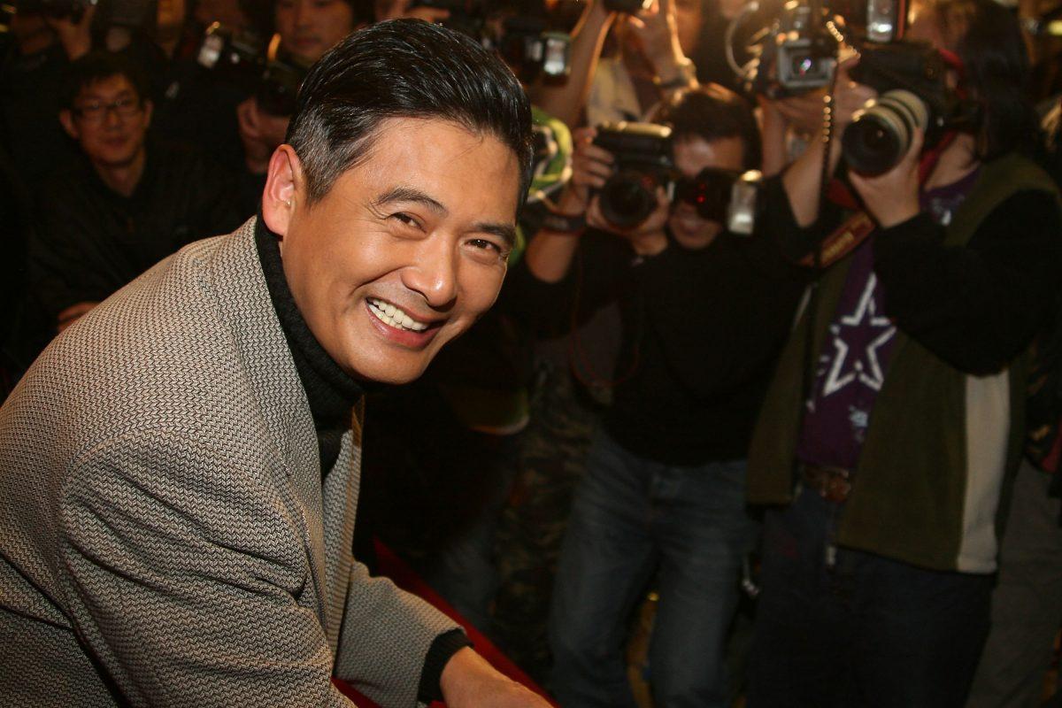 Actor Chow Yun Fat attends the premiere of his new movie "Curse Of The Golden Flower" in Hong Kong, China, on Dec. 16, 2006. (MN Chan/Getty Images)