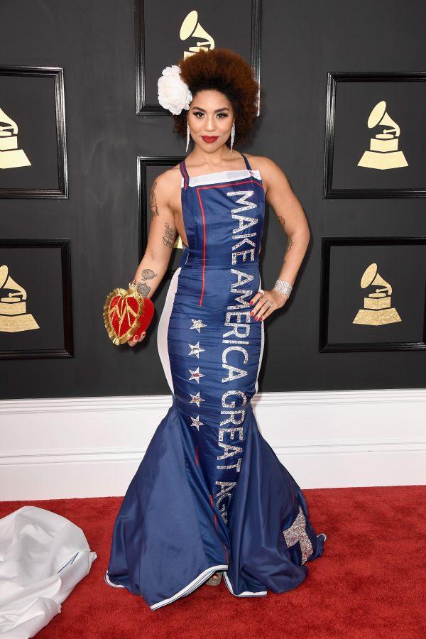Singer Joy Villa attends the 59th GRAMMY Awards at STAPLES Center on Feb. 12, 2017, in Los Angeles, California. (Frazer Harrison/Getty Images)
