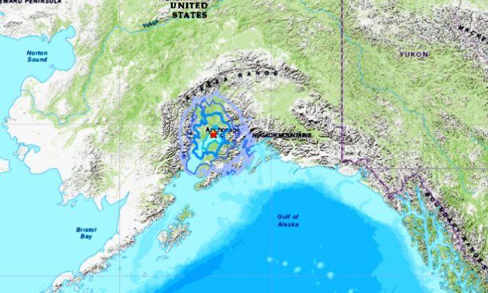 4.5 Magnitude Earthquake Hits Near Anchorage, Alaska