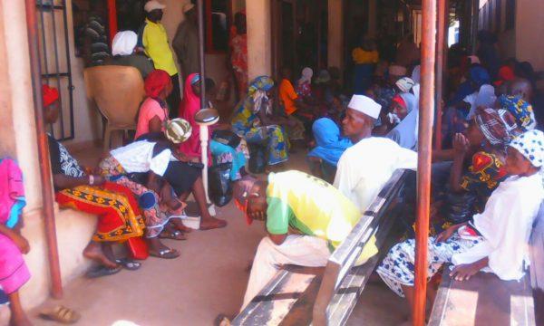 Patients await treatment at the Dalhatu Araf Specialist Hospital in Lafia, Nasarawa State, Nigeria, in this file photo. (Toluwani Aniola/Special to The Epoch Times)