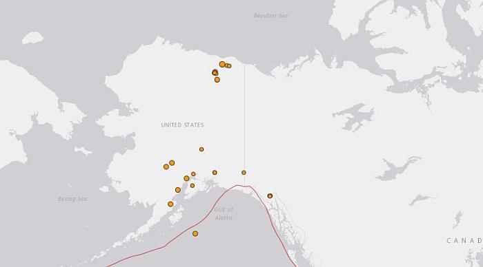 At Least 25 Earthquakes Strike Alaska in 24 Hours: USGS