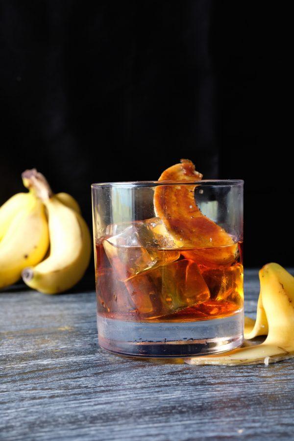 The Fostering the Banana, with Appleton Estate Reserve Rum, banana liqueur, burnt-sugar syrup, and black-walnut bitters. (Courtesy of Datz Restaurant Group)