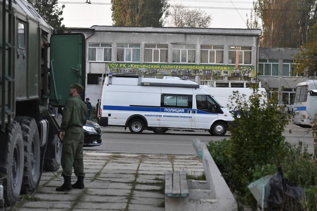 Manhunt in Crimea for Possible Accomplice in School Attack