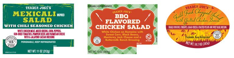 Three Trader Joe's salads were recalled over listeria and salmonella fears on Oct. 17, 2018. (Trader Joe's)
