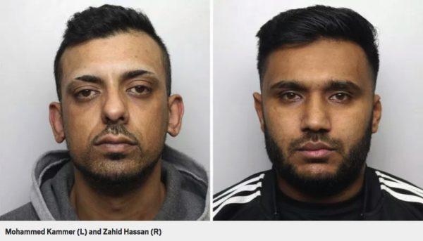 Mohammed "Kammy" Kammer (L), and Zahid "Little Manny" Hassan. (West Yorkshire Police)