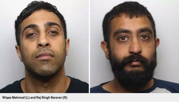 Wiqas "Vic" Mahmud (L), and Raj Singh" Raj" Barsran. (West Yorkshire Police)