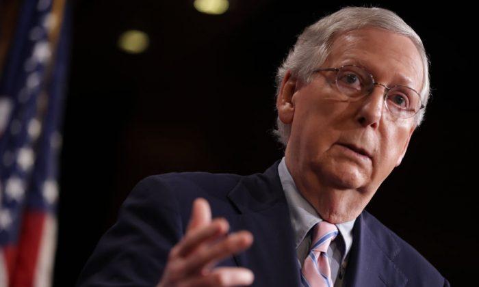 Angry Protester Confronts Mitch McConnell at Restaurant, Gets Told to ‘Leave Him Alone’