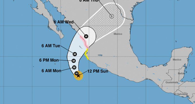 Hurricane Willa formed over the weekend, and according to the U.S. National Hurricane Center in an update on Oct. 21, the storm is continuing to strengthen. (NHC)