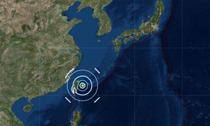 Magnitude 5.7 Earthquake Strikes Taiwan