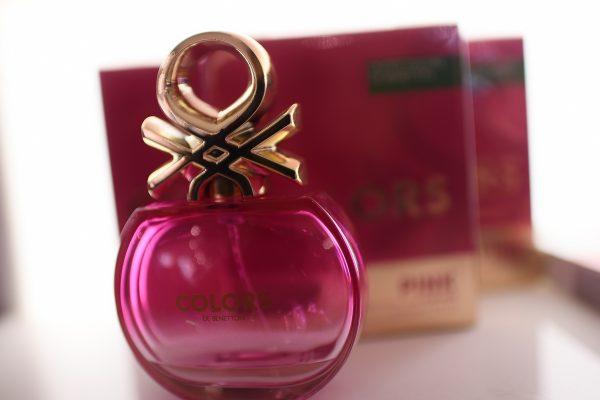 A file photo showing a bottle of perfume with the label Colors of Benetton in a shop in Milan, Italy, on Nov. 30, 2017. (Marco Bertorello/AFP/Getty Images)