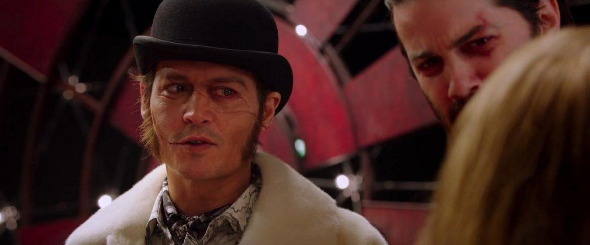 Johnny Depp plays a dangerous loan shark in "London Fields." (Muse Productions/Paladin)